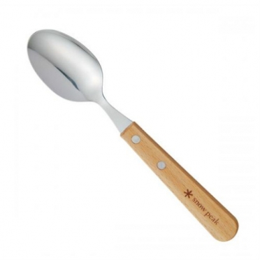 Snow Peak Wood Party Cutlery spoon (NT-043)  